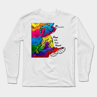 Run with Your Heart Long Sleeve T-Shirt